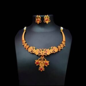 Antique Floral Necklace
