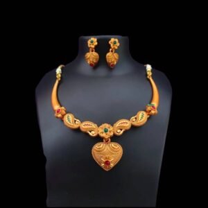 Heart Pendant Traditional Necklace