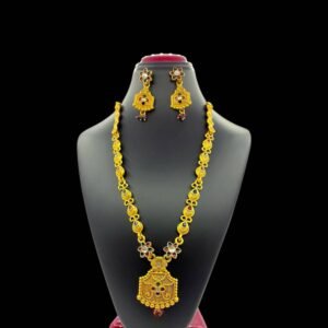 Long Traditional Pendant Necklace